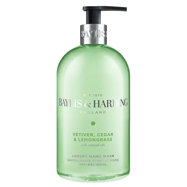 BAYLIS & HARDING Vetiver, Cedar & Lemongrass Hand Wash 500ml