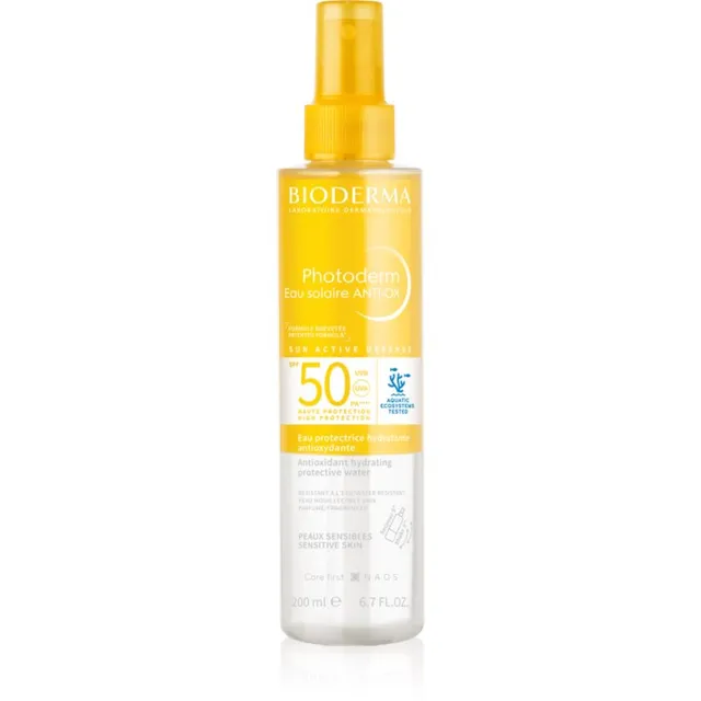 Bioderma Photoderm Eau solaire ANTI-OX Päikesepihusti SPF 50 200 ml