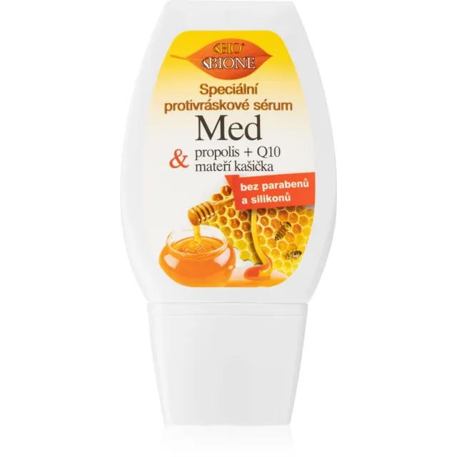 Bione Cosmetics Honey + Q10 Spetsiaalne kortsudevastane seerum 40 ml