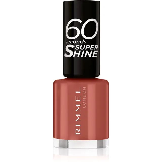 Rimmel 60 Seconds Super Shine Küünelakk varjund 707 Tan-A-Cotta 8 ml