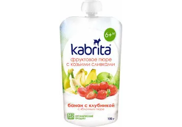 Püree KABRITA ban.aedm.100g 6k