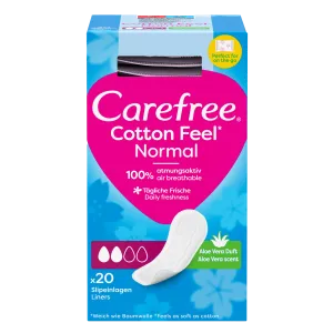 Carefree Cotton aaloe pesukaitse 20tk