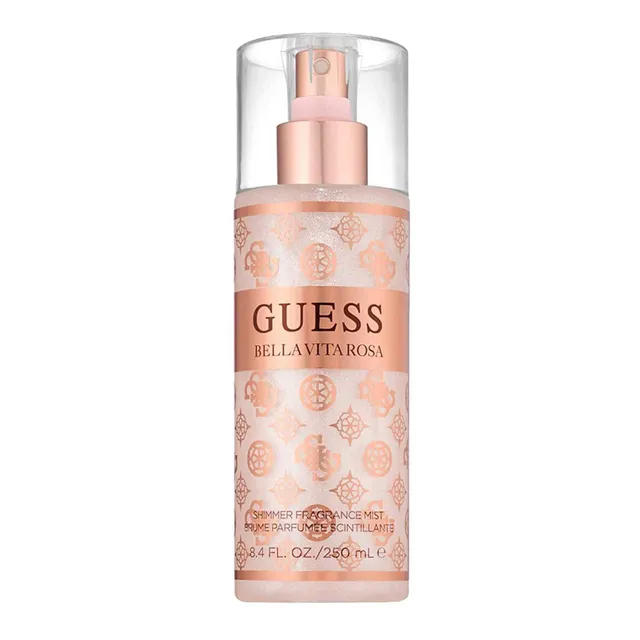 Bella Vita Rosa Shimmer sädelev kehasprei 250ml
