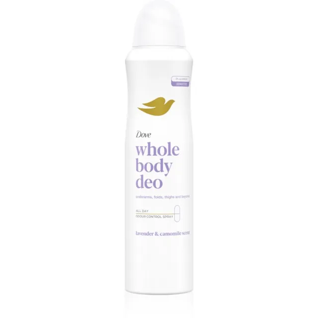 Dove Lavender & Chamomile Pihustatav deodorant kehale 150 ml