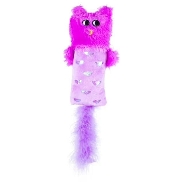 Little & Bigger kassi mänguasi, Cattitude Hug'n'Kick, 30 cm, lilla
