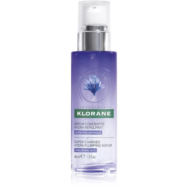 Klorane Cornflower Super-Charged Hydra-Plumping Serum Aktiivne kirgastav ja siluv seerum 40 ml