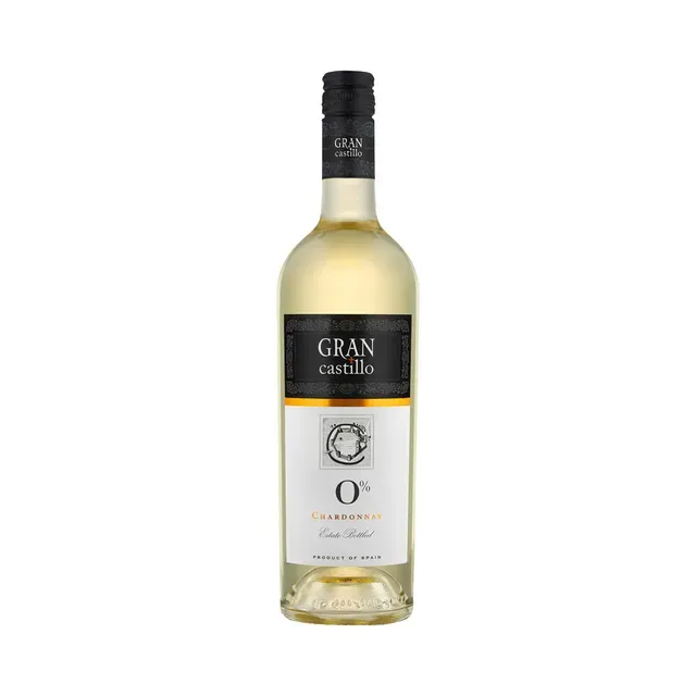 Alkoholivaba Chardonnay, GRAN CASTILLO, 750 ml