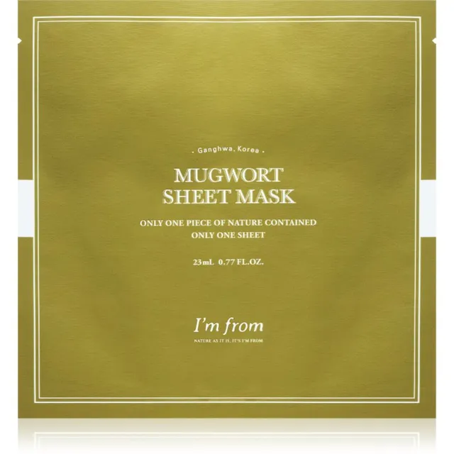 I'm from Mugwort Rahustav näo lehtmask tundlikule nahale 23 ml