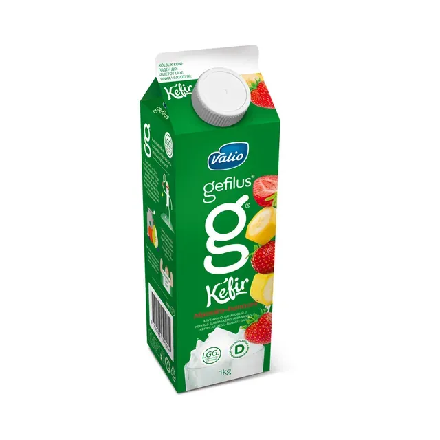 Keefir maasika-banaani, VALIO GEFILUS, 1 kg
