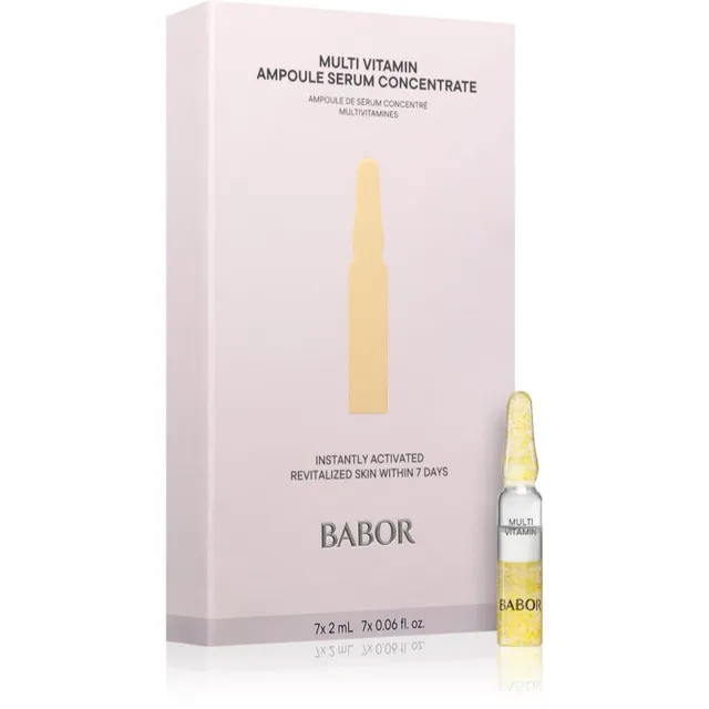BABOR Ampoule Concentrates Multi Vitamin Kontsentreeritud seerum toitva ja niisutava toimega 7x2 ml