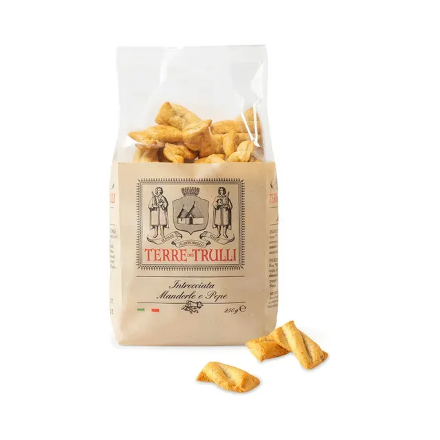 Tarallid apteegitilli seemnetega, TERRE DEI TRULLI, 250 g