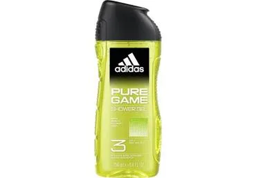Dušigeel Pure Game 3in1 meeste, ADIDAS, 250ml