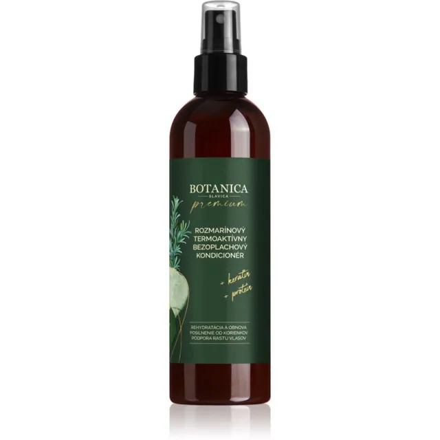 Soaphoria Botanica Slavica Rosemary Protective Leave-In Conditioner Termilise kaitsega juukselakk kasutamiseks lametangide ja lokitangidega 150 ml