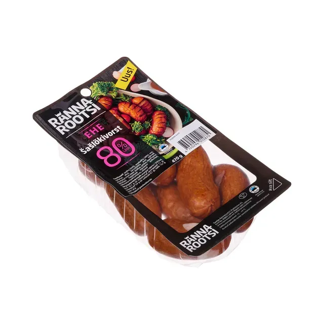 Šašlõkivorst (80% liha) Ehe, RANNAROOTSI, 470 g