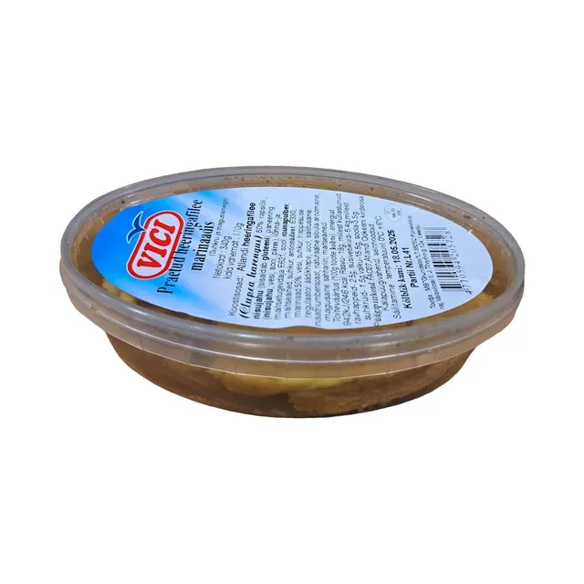 Praetud Atlandi heeringafilee marinaadis, VICI, 340 g
