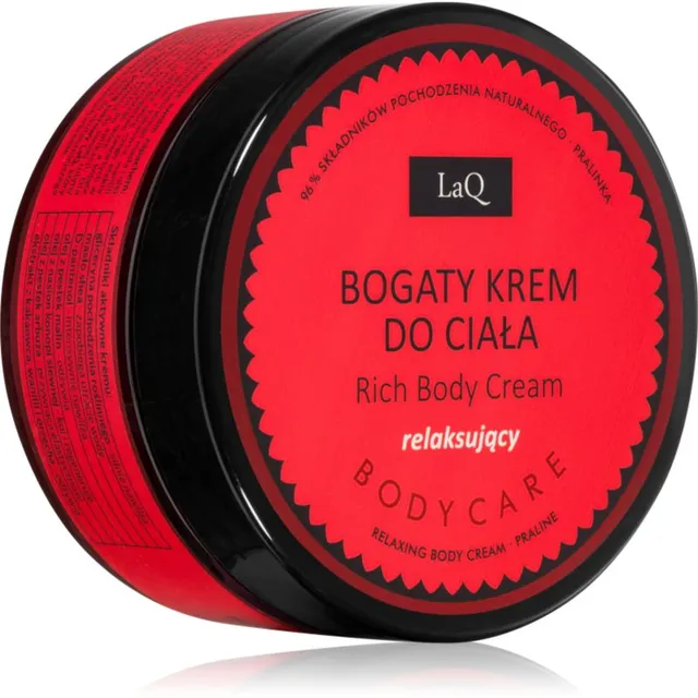 LaQ Praline Kehakreem rahustavate efektidega 200 ml