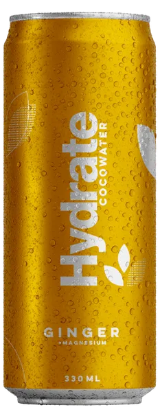 Gaseeritud kookosvesi HYDRATE GINGER