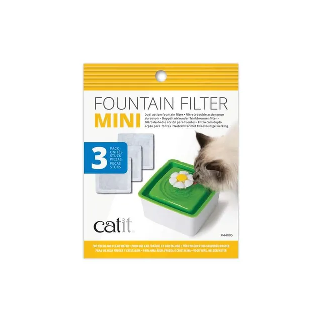 Catit Mini Flower joogipurskkaevu filtrid, 3 tk