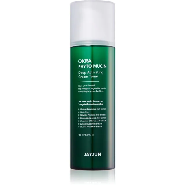 Jayjun Okra Phyto Mucin Deep kreemjas toonik toitva ja niisutava toimega 150 ml