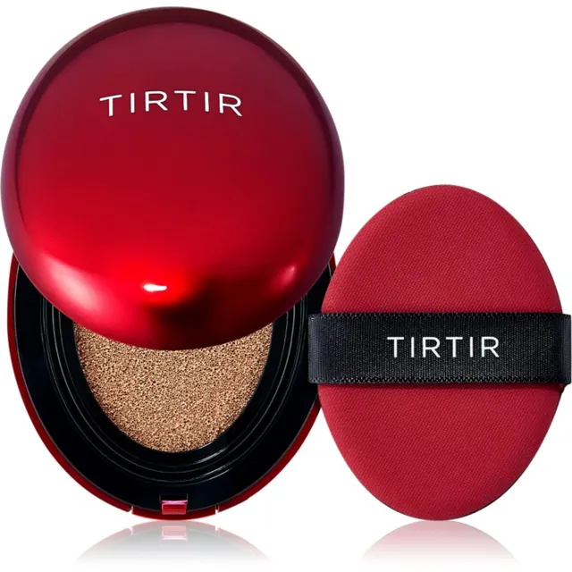TIRTIR Mask Fit Red Cushion Mini Kauapüsiv jumestuskreemikäsn varjund 33N Macchiato 4.5 g