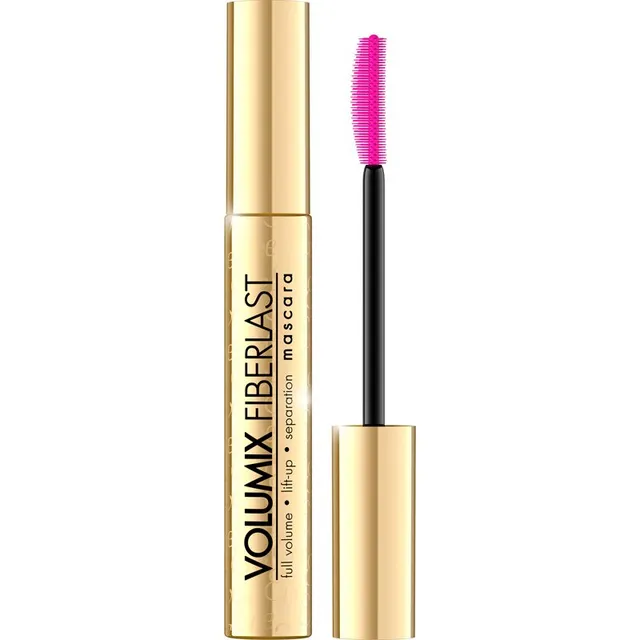 Eveline Cosmetics Volumix Fiberlast Gold Ripsmeid tihendav ja eraldav ripsmetušš 10 ml