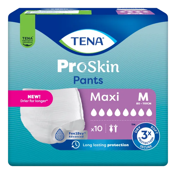 TENA PANTS IMAVAD PÜKSID MAXI M (80-110CM) (2550ml) N10