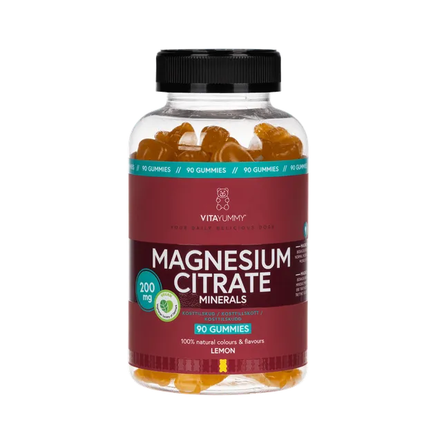 VitaYummy Magnesium Citrate toidulisand, 90tk