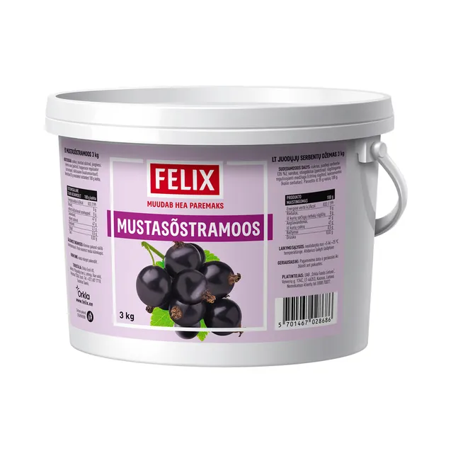 Mustasõstramoos, FELIX, 3 kg