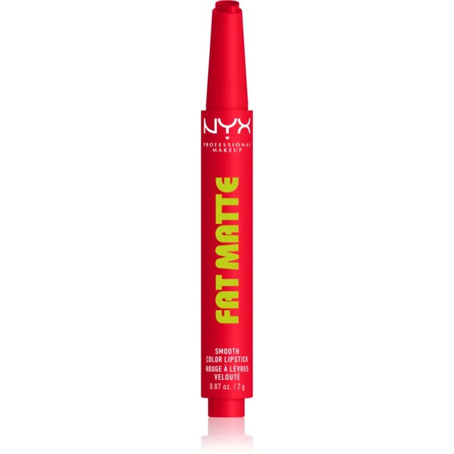 NYX Professional Makeup Fat Matte Huulepalsam matistava efektiga Fuzzy Flame 2 g