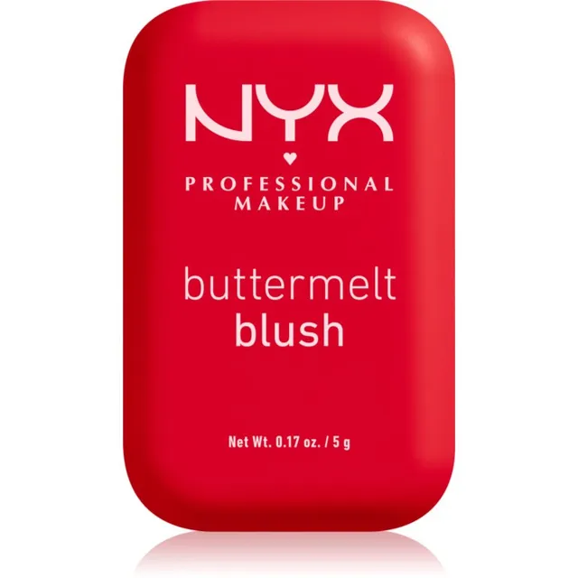 NYX Professional Makeup Buttermelt Blush Puuderpõsepuna varjund Butta Cherry Pop 5 g