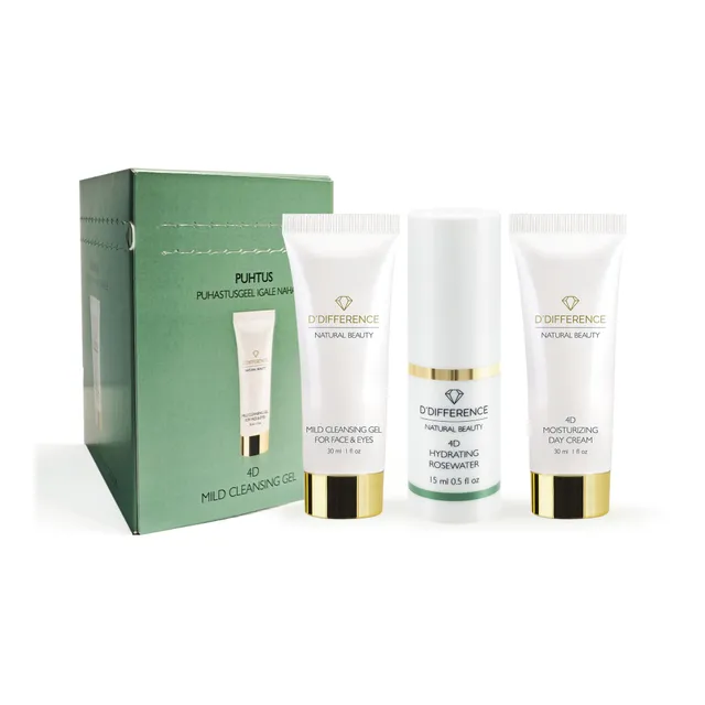 D´DIFFERENCE Natural Beauty 4D Starter komplekt