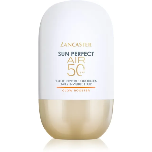 Lancaster Sun Perfect Air 50 Glow Booster Üliõhuke kaitsev vedelik väsinud nahale SPF 50 40 ml