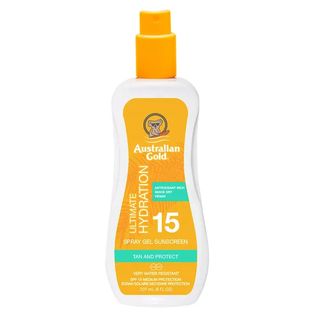 AUSTRALIAN GOLD Spray Gel SPF15 237ml