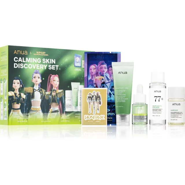 Anua K-Pop Demon Hunters Calming Skin Discovery Set Kinkekomplekt rahustava toimega