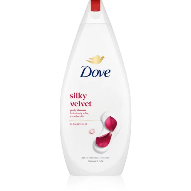 Dove Silky Velvet Toitev dušigeel 720 ml