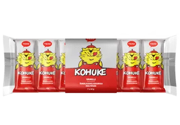 Kohuke vanilli multipakk 7x40g, TERE, 280 g