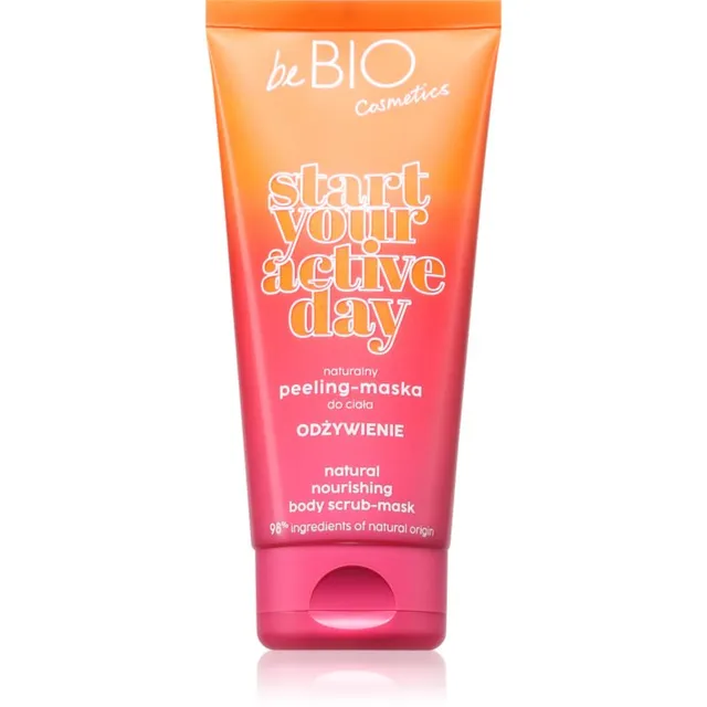 beBIO Start Your Active Day Nahapinda uuendav kehakoorimiskreem 200 ml