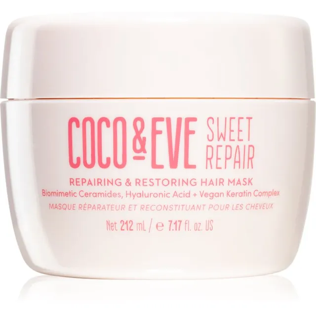 Coco & Eve Sweet Repair Repairing & Restoring Hair Mask Intensiivne mask juuste tugevdamiseks ja sära andmiseks 212 ml