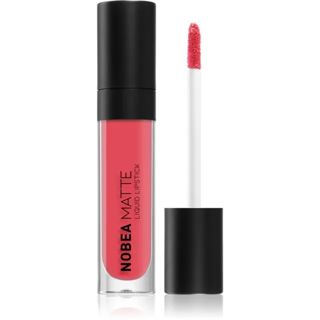 NOBEA Day-to-Day Matte Liquid Lipstick Vedel matt huulepulk varjund Raspberry Red #M06 7 ml