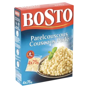 Pärlkuskuss 4 x 75g, BOSTO, 300 g