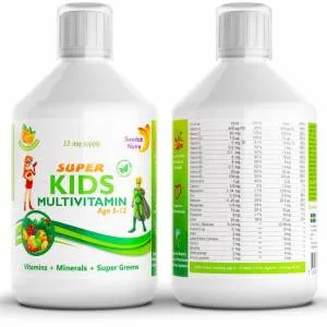 Vitamiinid lastele – auhinnatud Swedish Nutra laste vitamiinid