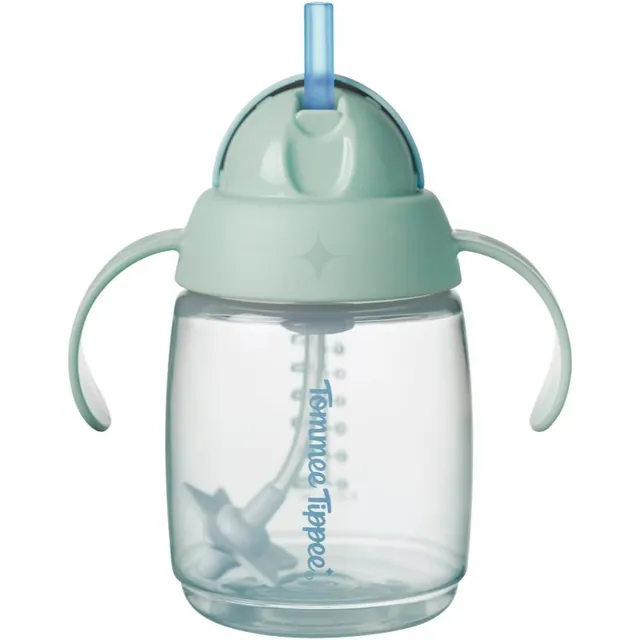 Tommee Tippee Trainer Straw treeningkupp raskusega 6m+ Green 1 tk