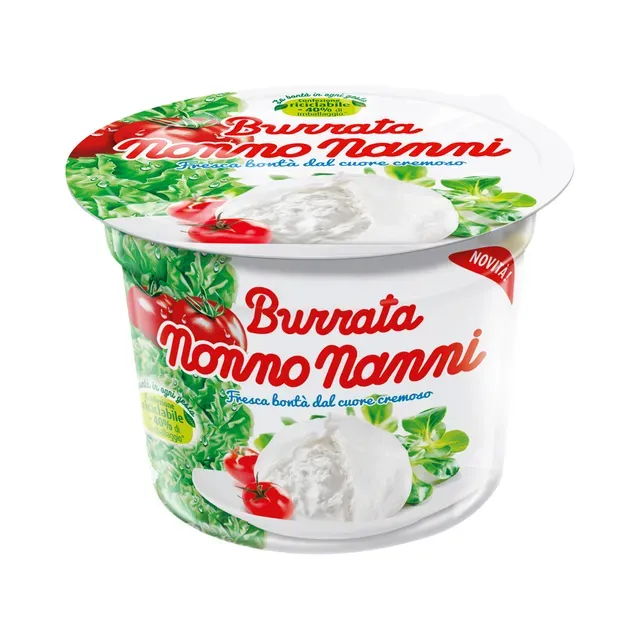 Mozzarella Burrata, NONNO NANNI, 125 g