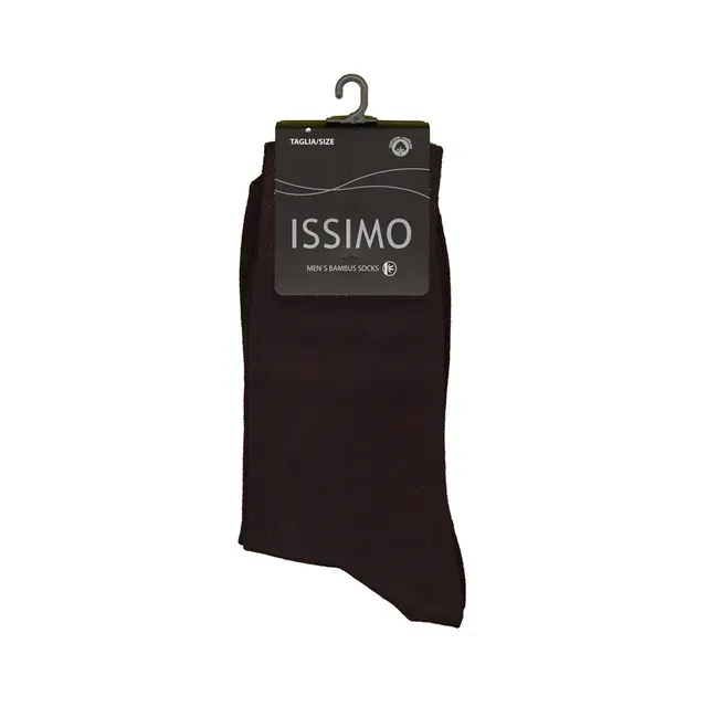 Meeste sokid Bamboo I202 must 43/46, ISSIMO, 1 paar