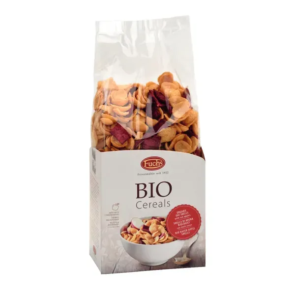 Kaerahelbed punaste õuntega BIO CEREALS, ökoloogiline
