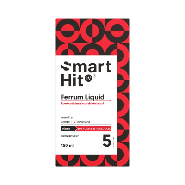 SMARTHIT IV FERRUM LIQUID LIPOSOOMNE 150ML