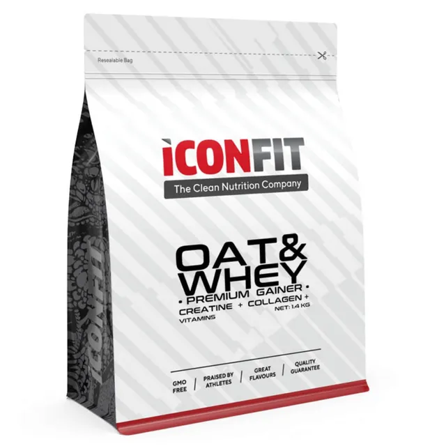 ICONFIT Oat & Whey Premium Gainer Chocolate 1400g