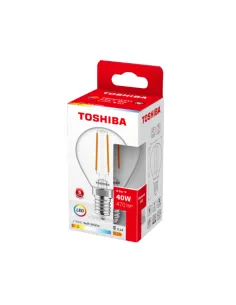 Toshiba LED Filament 4.5W (40W) E14 soe valge lühter 470 lm