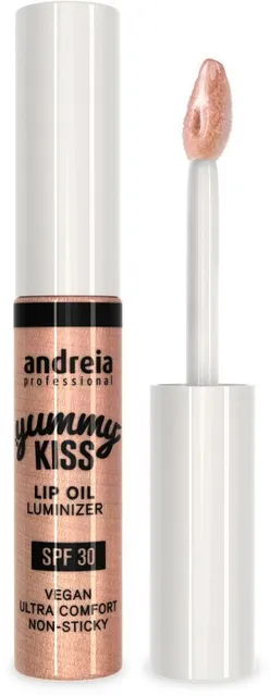 Andreia Makeup Yummy Kiss Lip Oil SPF30 (7mL) 04 Perfect Nude