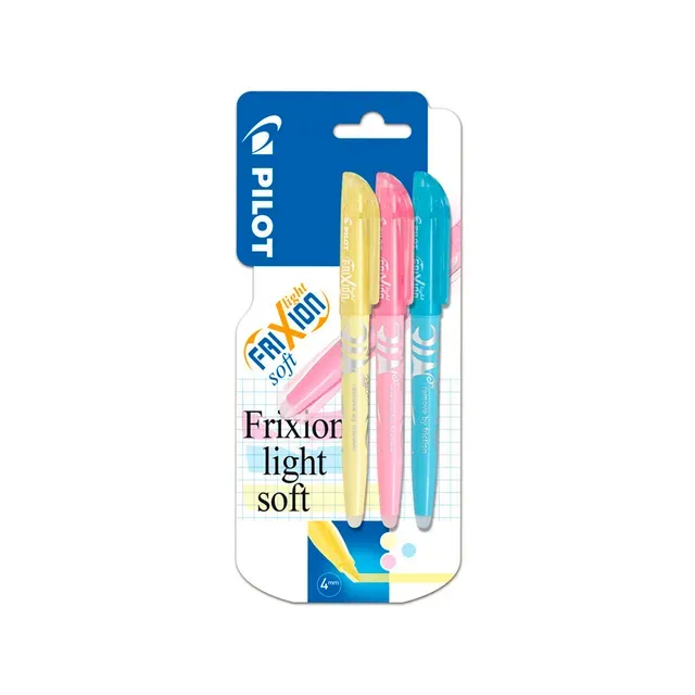 Tekstimarker Frixion Light, PILOT, 1kmpl